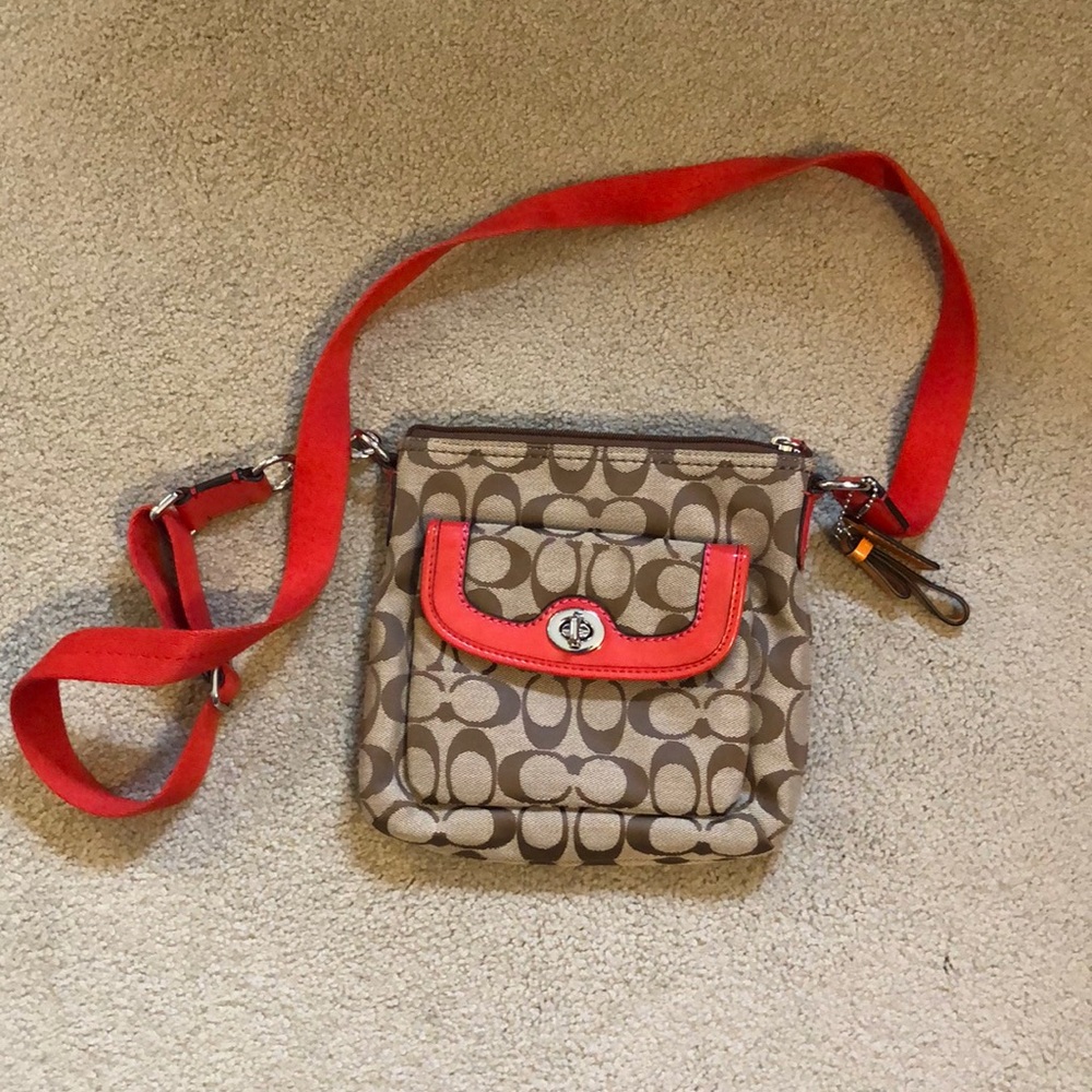 Coach cross body bag